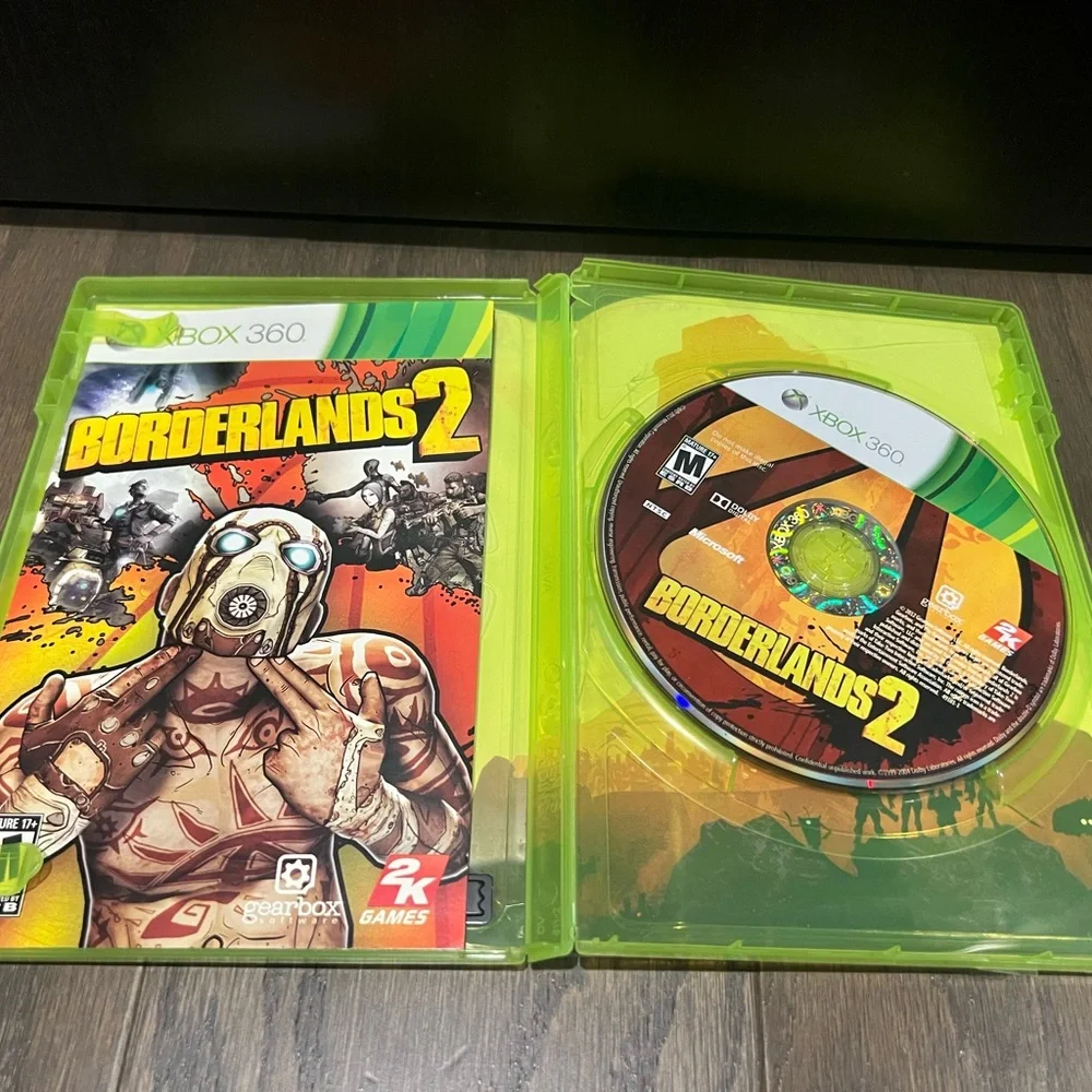 Borderlands 2 Xbox 360 Game Complete Backwards Compatible Xbox One Series X